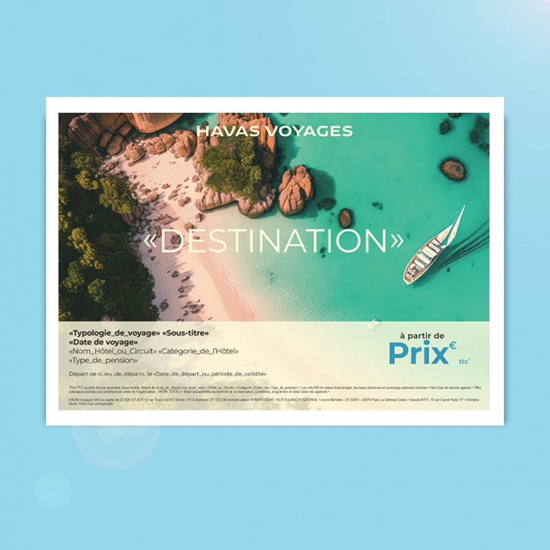 Affiche A4 horizontale - Téléchargement